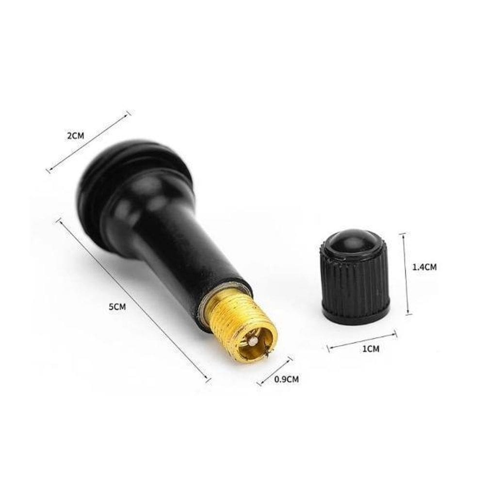 Bico Válvula Tr-414 Pneu S/ Câmara 100 Peças - Rotta
