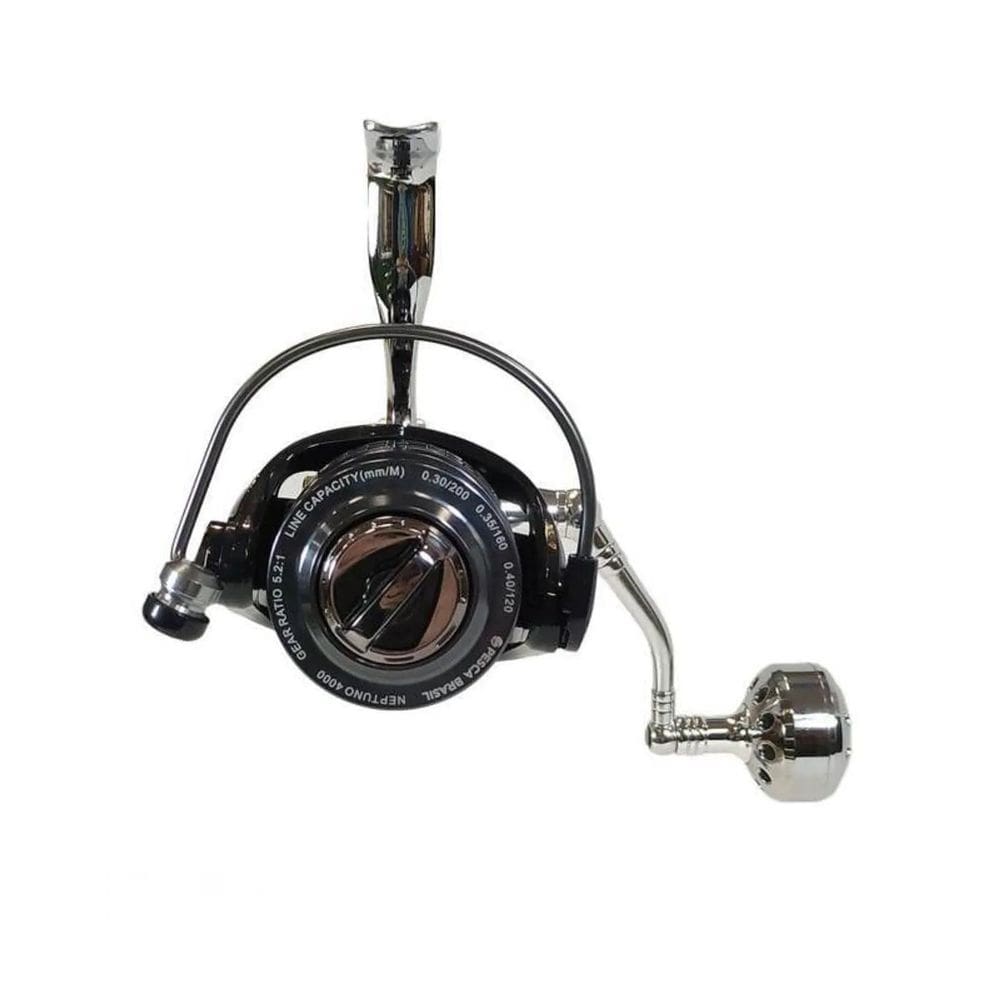 Molinete neptuno 4000 drag 6kg - aço e aluminio