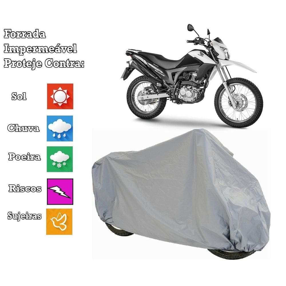 Capa cobrir moto honda nxr bros 100 % impermeável e 100%