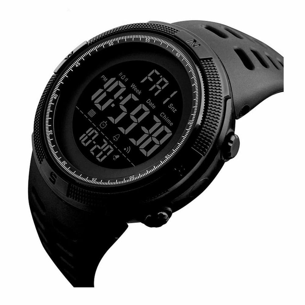 Relógio de pulso digital masculino esportivo 5atm