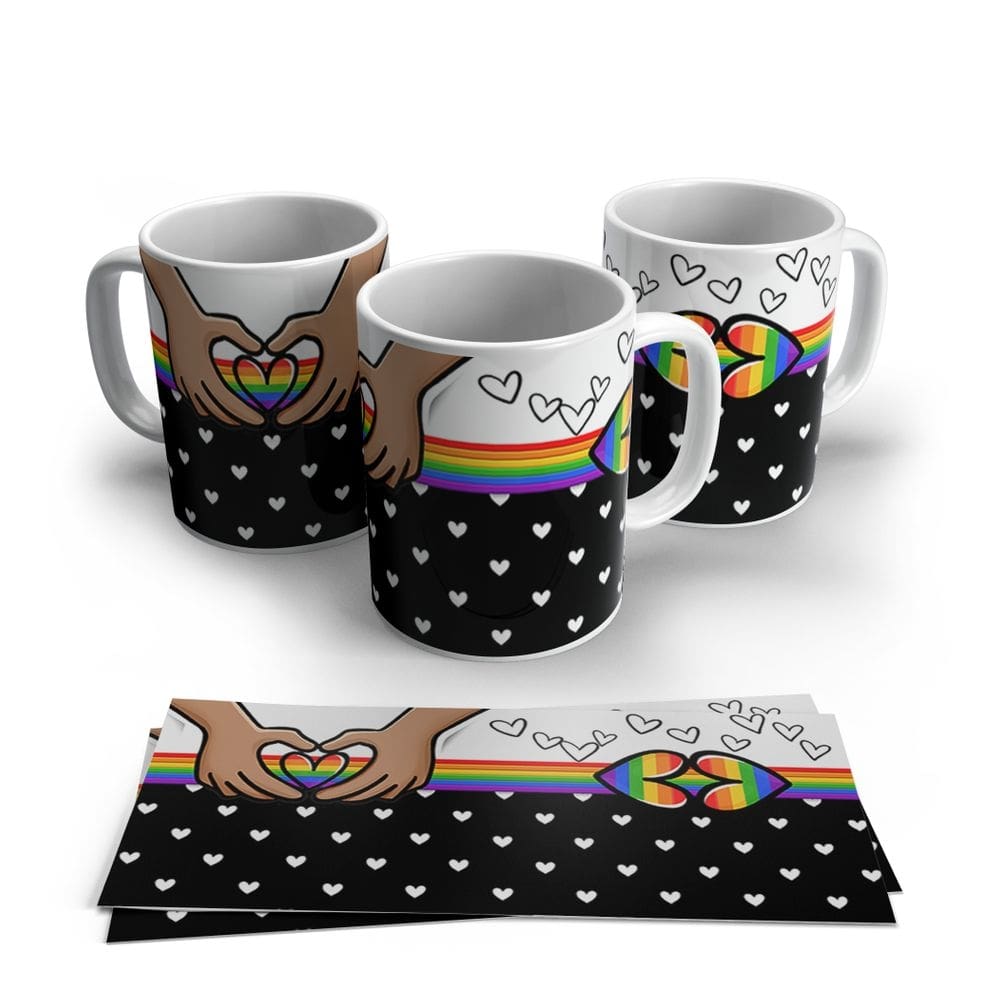 Caneca de Porcelana Dia dos Namorados Modelo 40