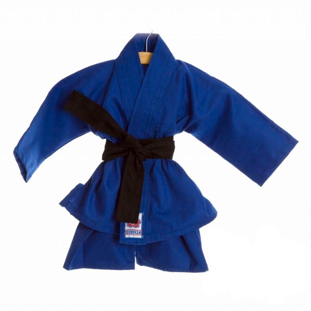 Kimono kimoninho azul judô jiu jitsu bebê menino