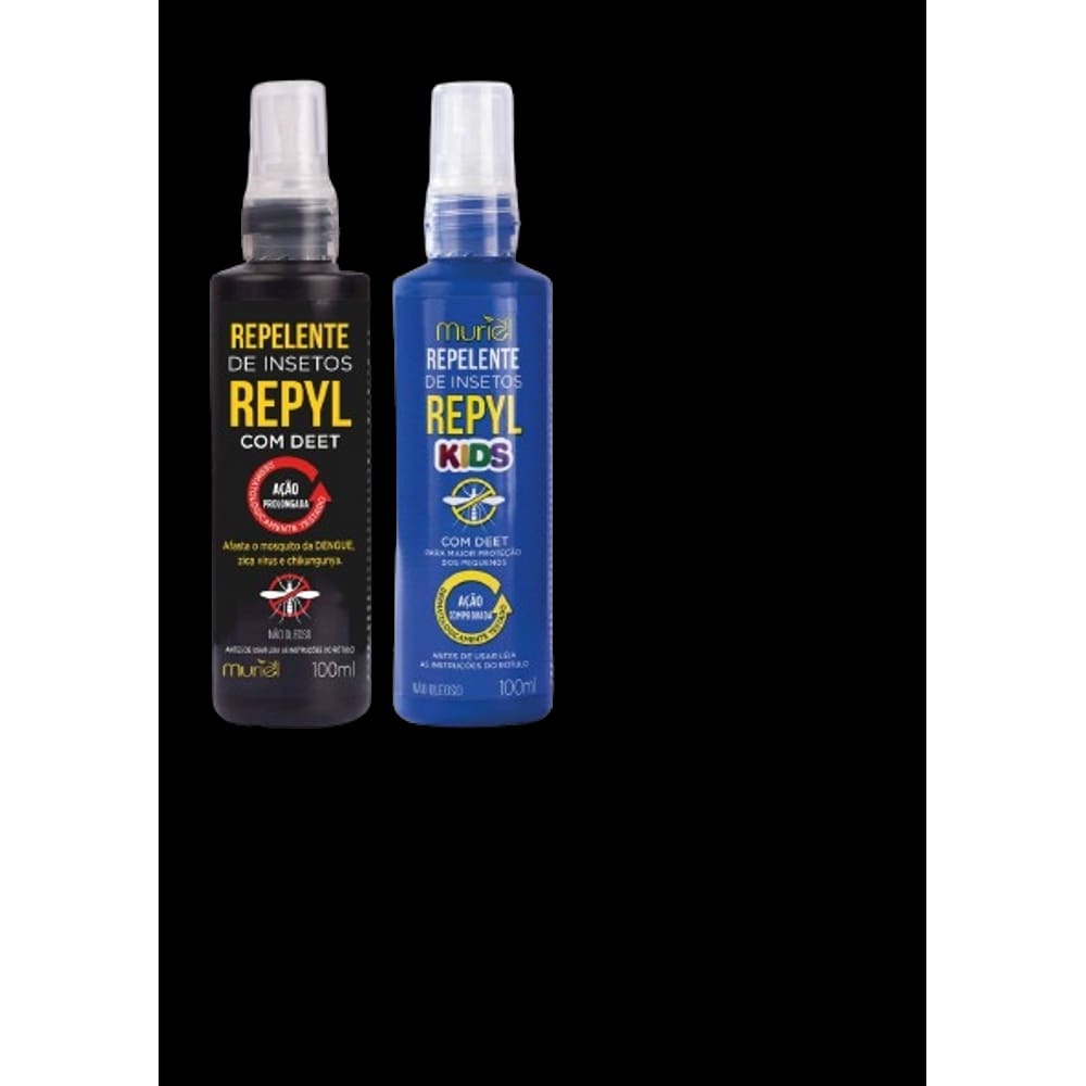 Kit Repelente Adulto E Infantil Spray