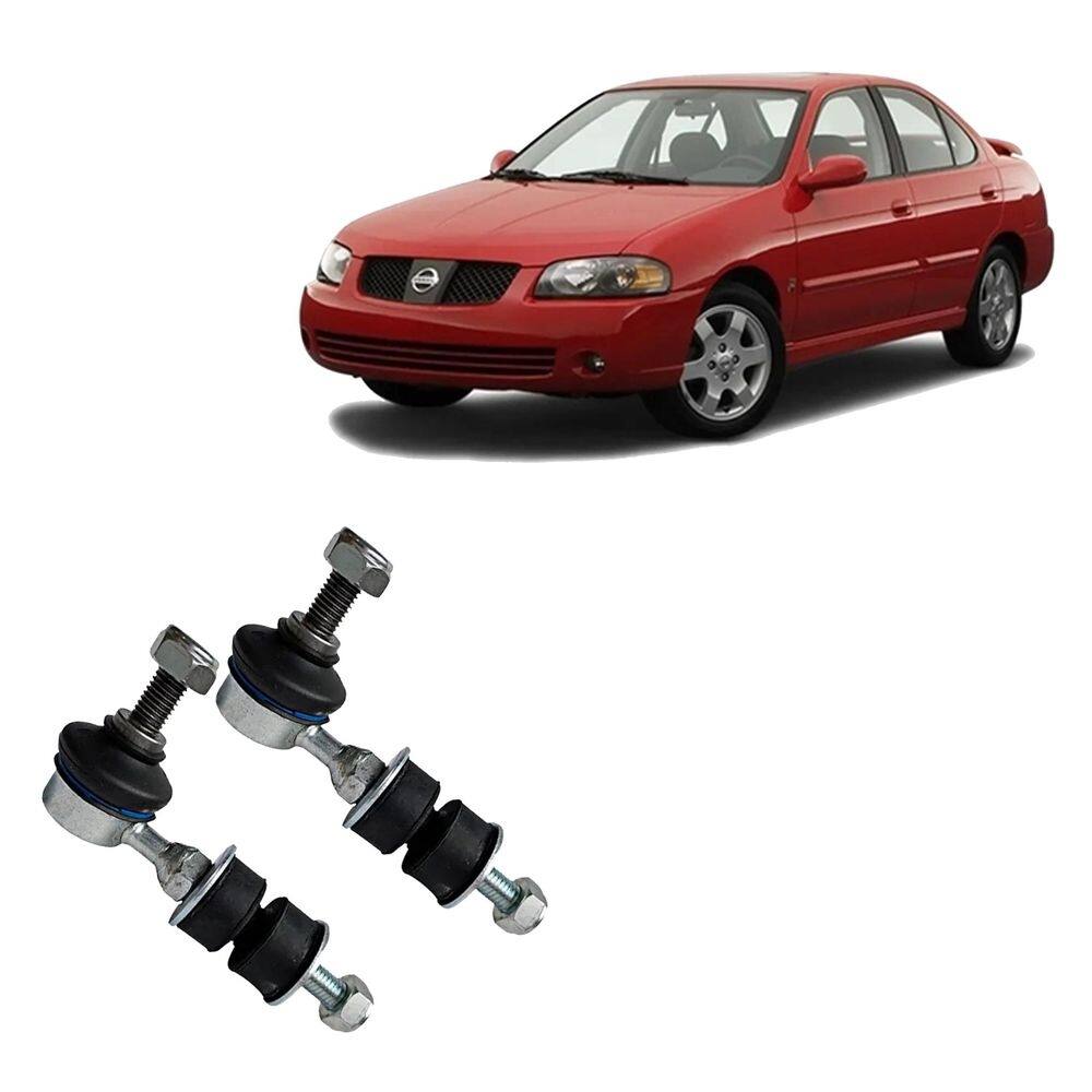 Par bieleta tirante dianteiro nissan sentra 2005 2006 2007