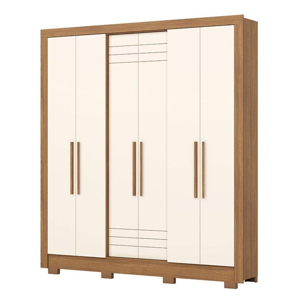 Guarda Roupa Casal B366 Nature Off | Extra