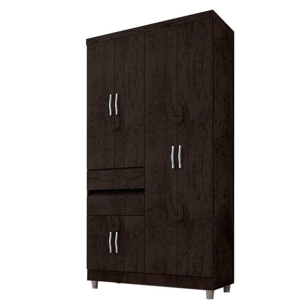 Guarda Roupa Solteiro Exellence 2260 Café - Araplac
