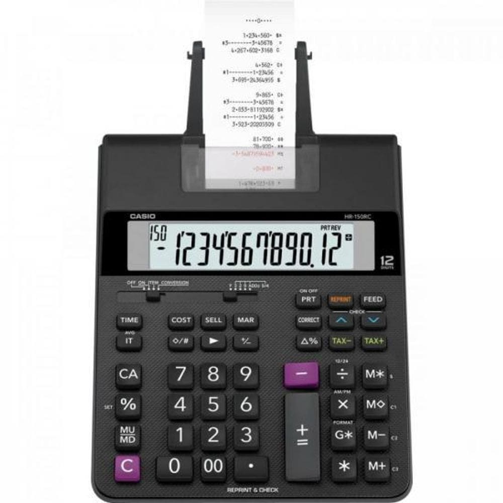 Calculadora Com Bobina Compacta