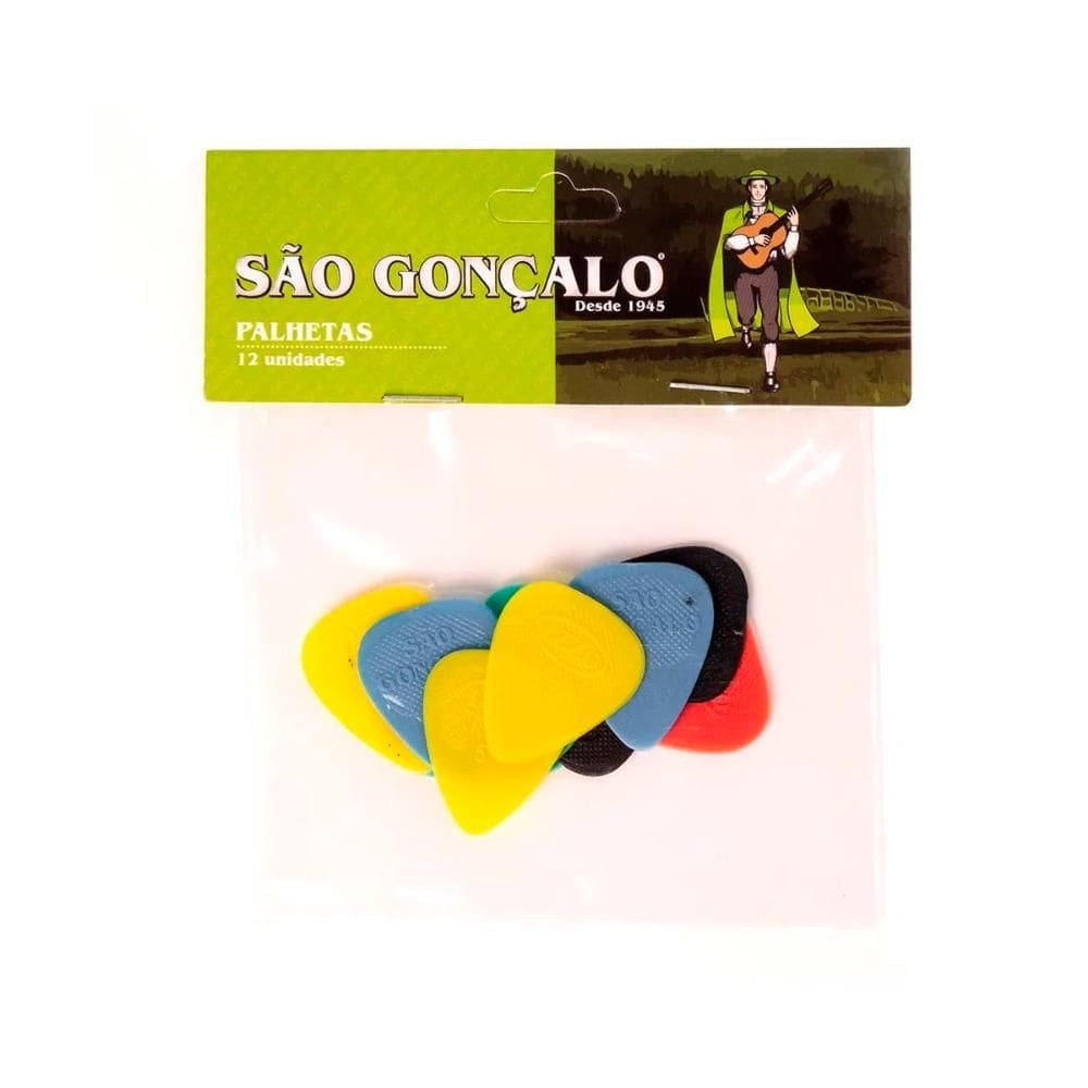 Kit 12 Palhetas 0.53 Mm São Gonçalo