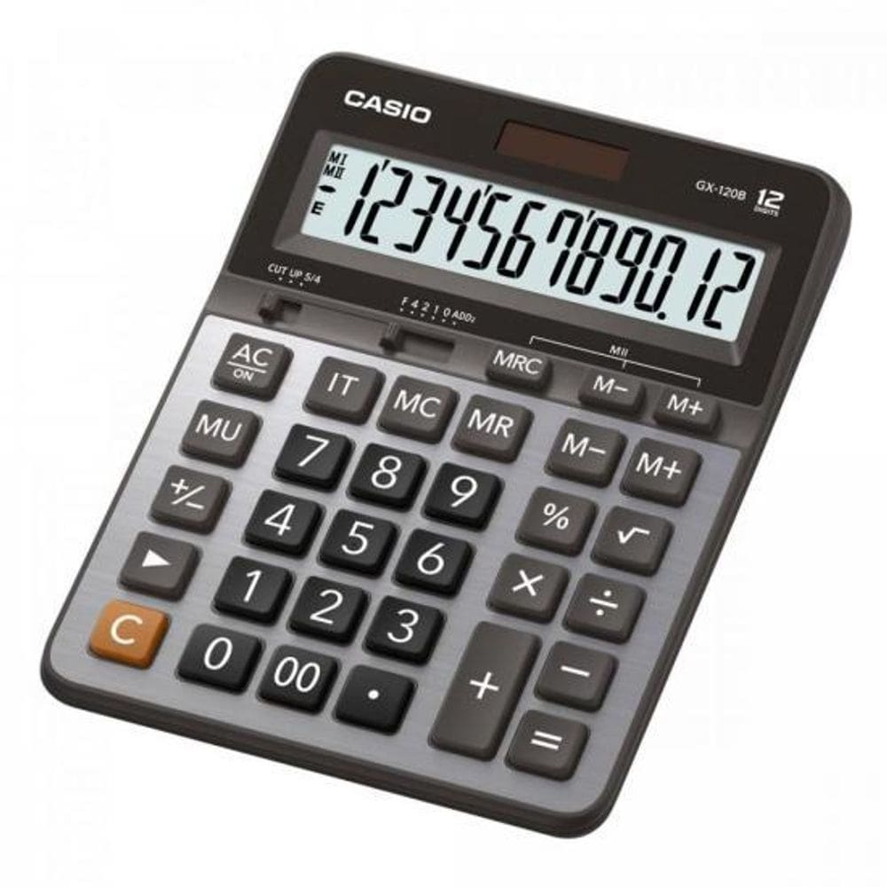 Calculadora De Mesa Gx-120B 12 Dígitos