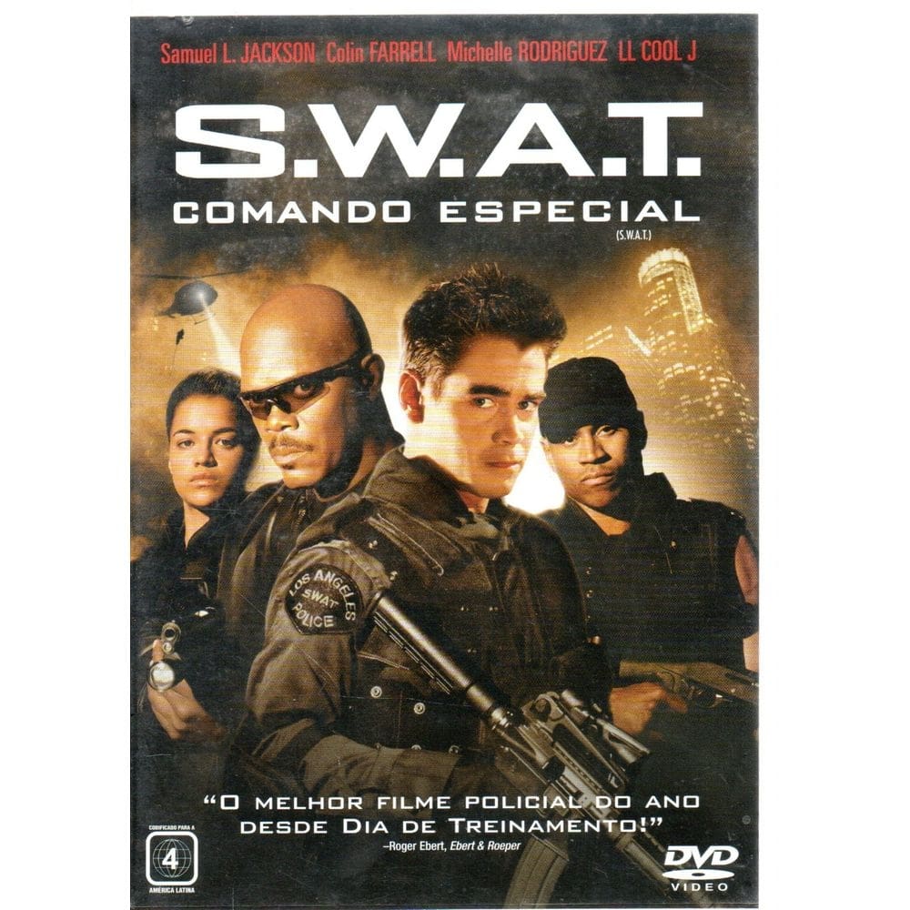 Dvd S.w.a.t. Comando Especial - Samuel L. Jackson