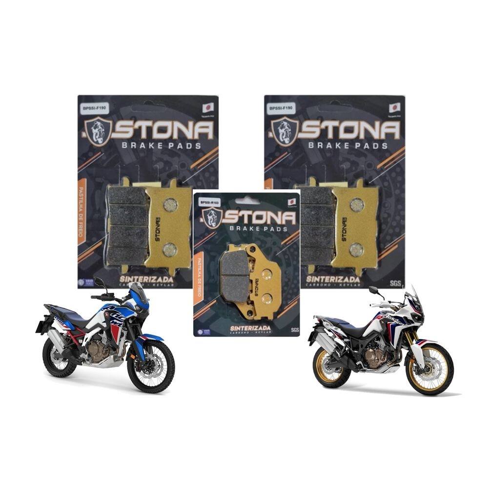 Pastilhas Freio Stona D+T CRF 1000 Africa Adventure Sports