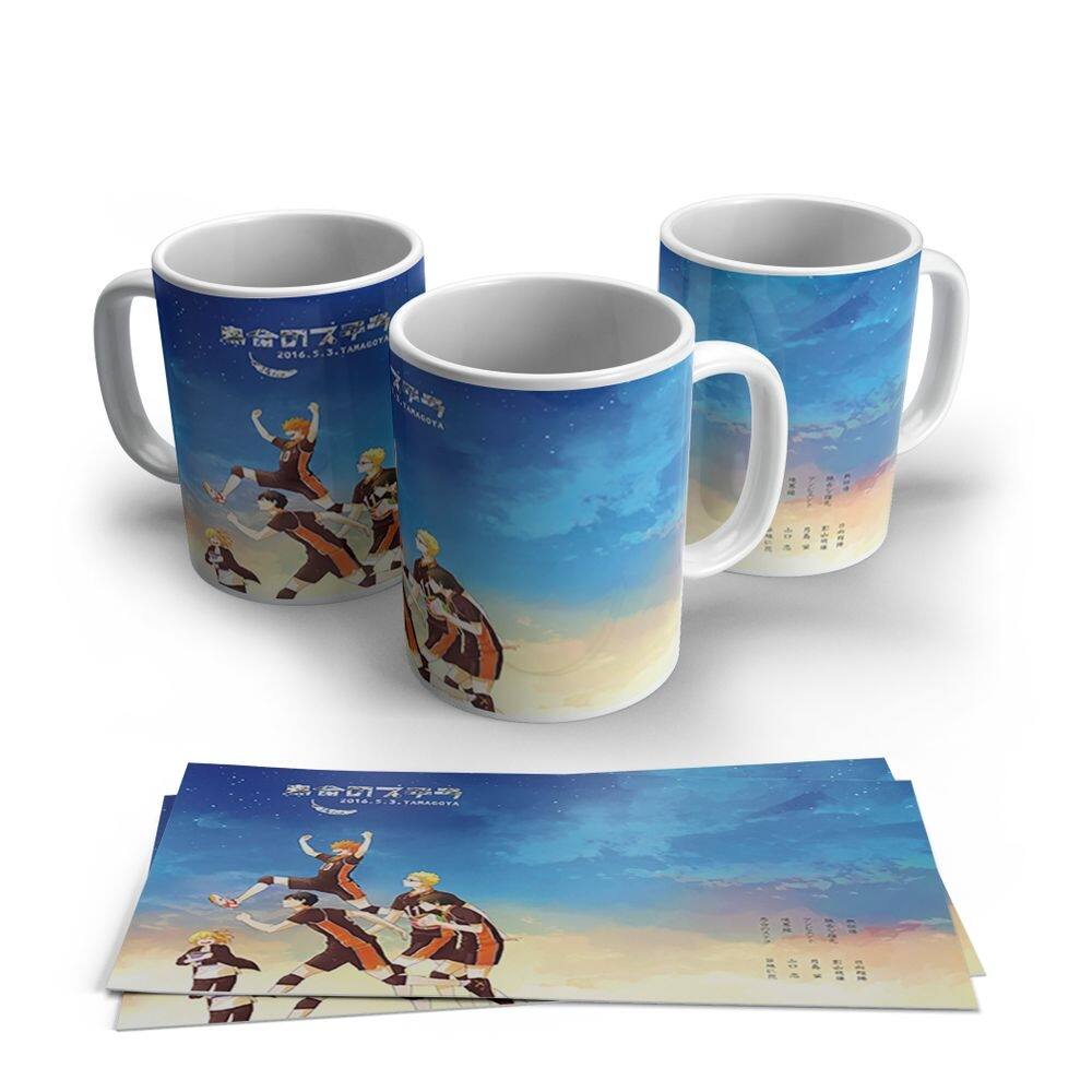 Caneca de Porcelana Haikyuu Anime Mangá 09