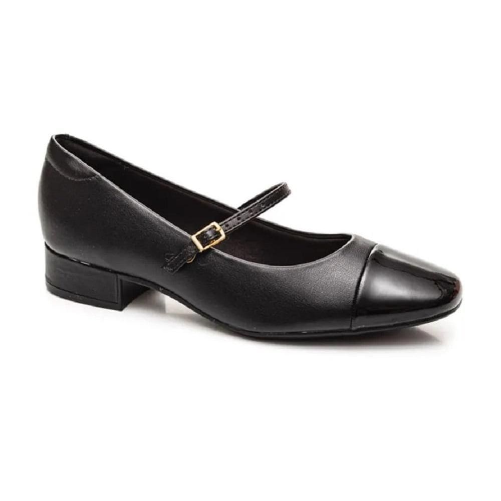 Sapato Boneca Moleca Salto Baixo Napa 5795.103