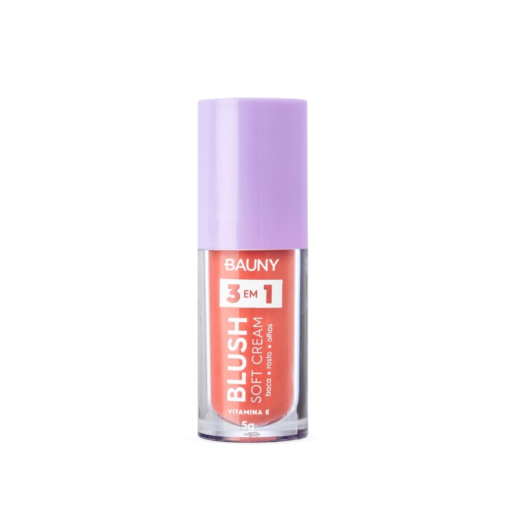 Bauny Soft Cream Wishes - Blush Líquido 3 Em 1 5g