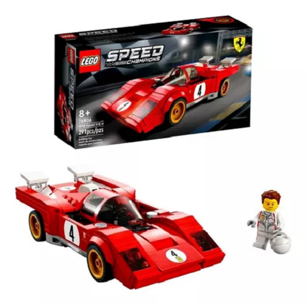 Lego 76906 Speed Champions Ferrari 1970 512M – 291 Peças