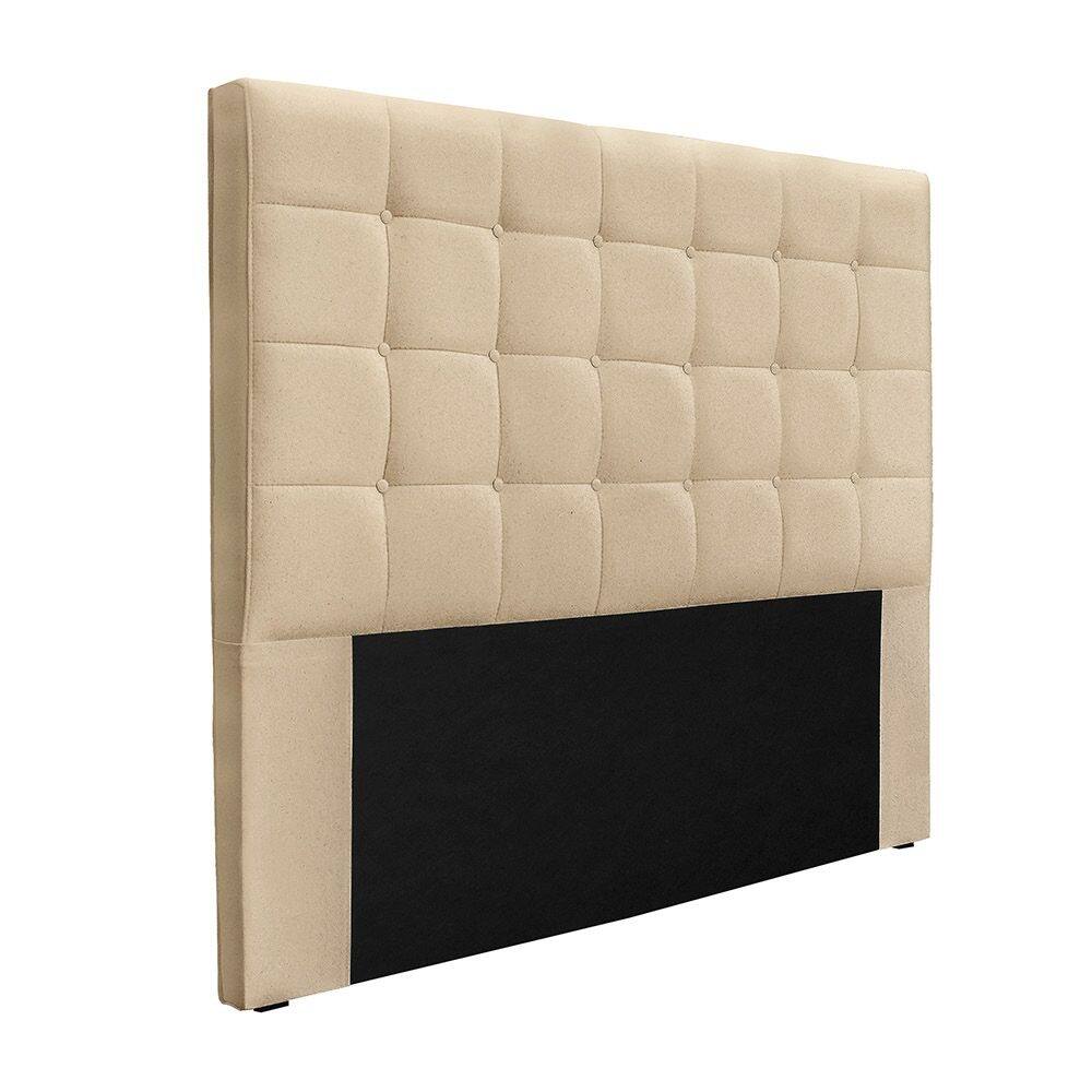 Cabeceira Cama Box Casal 140 cm Verona Linho Dourado S04 - D`Rossi