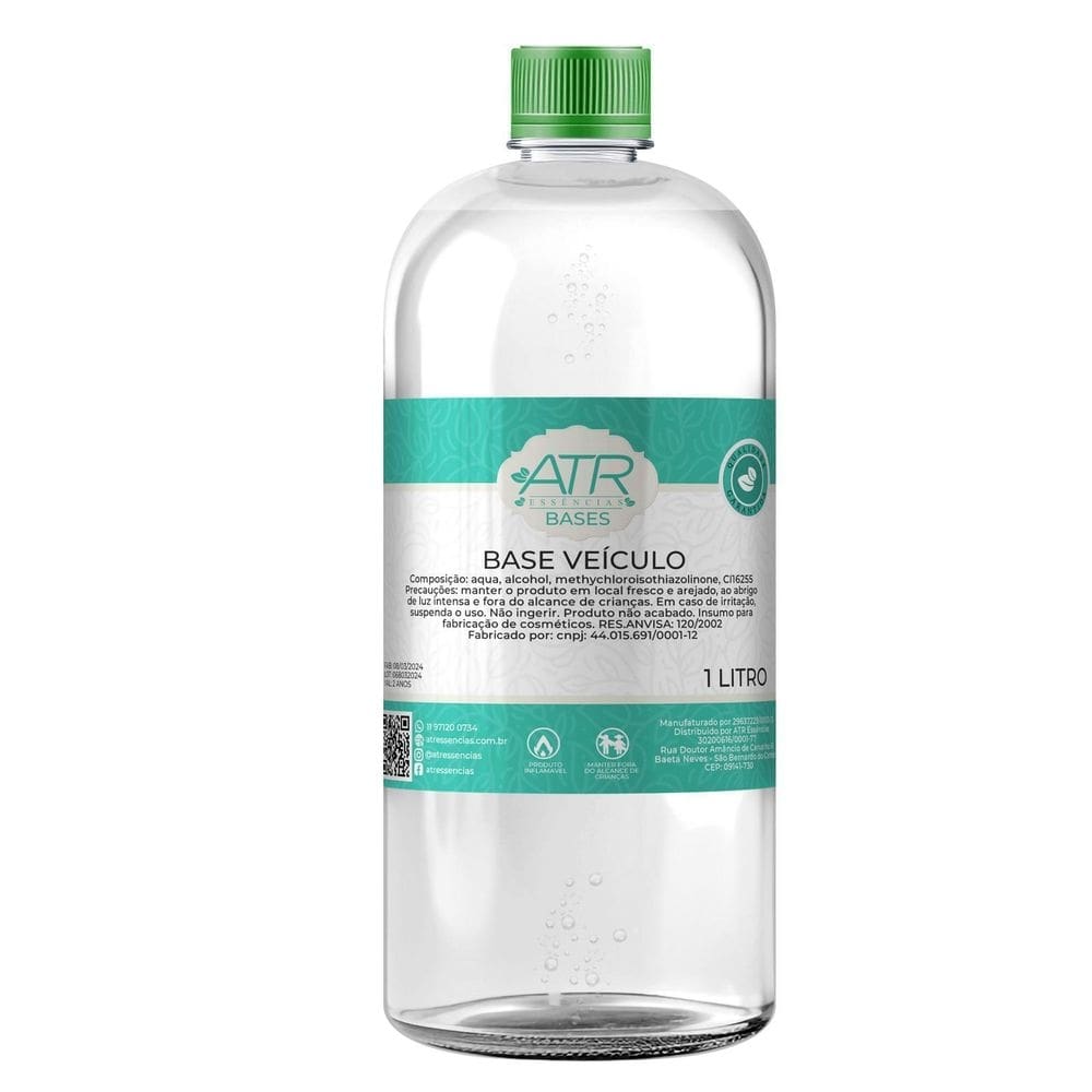 Base Veículo Pronta Profissional Neutra Com Fixador Atr 1L
