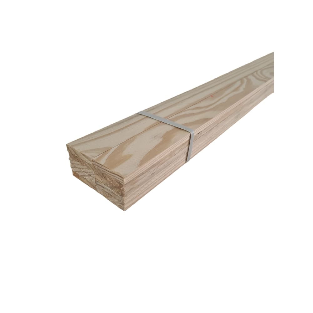 100 Ripas/Sarrafos de 1x5x30 cm Madeira de Pinus