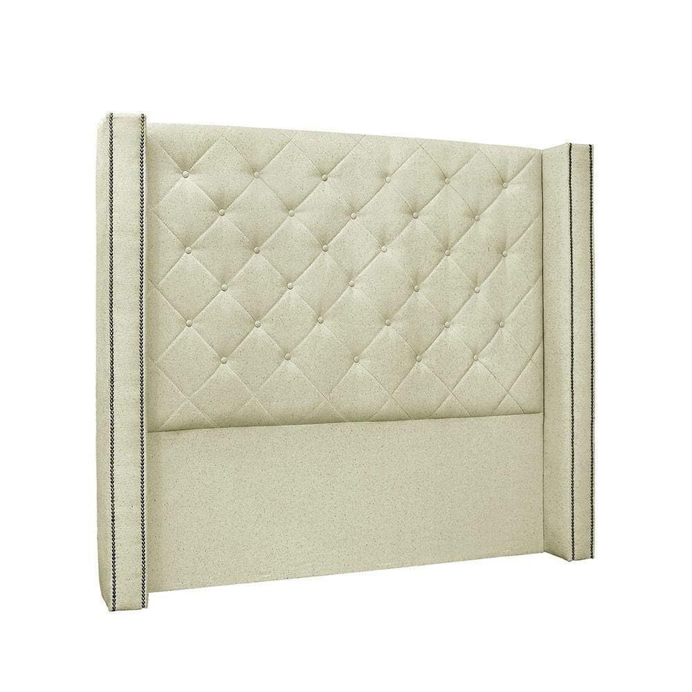 Cabeceira Solteiro 90 Cm Vicenza Linho Rustico Natural