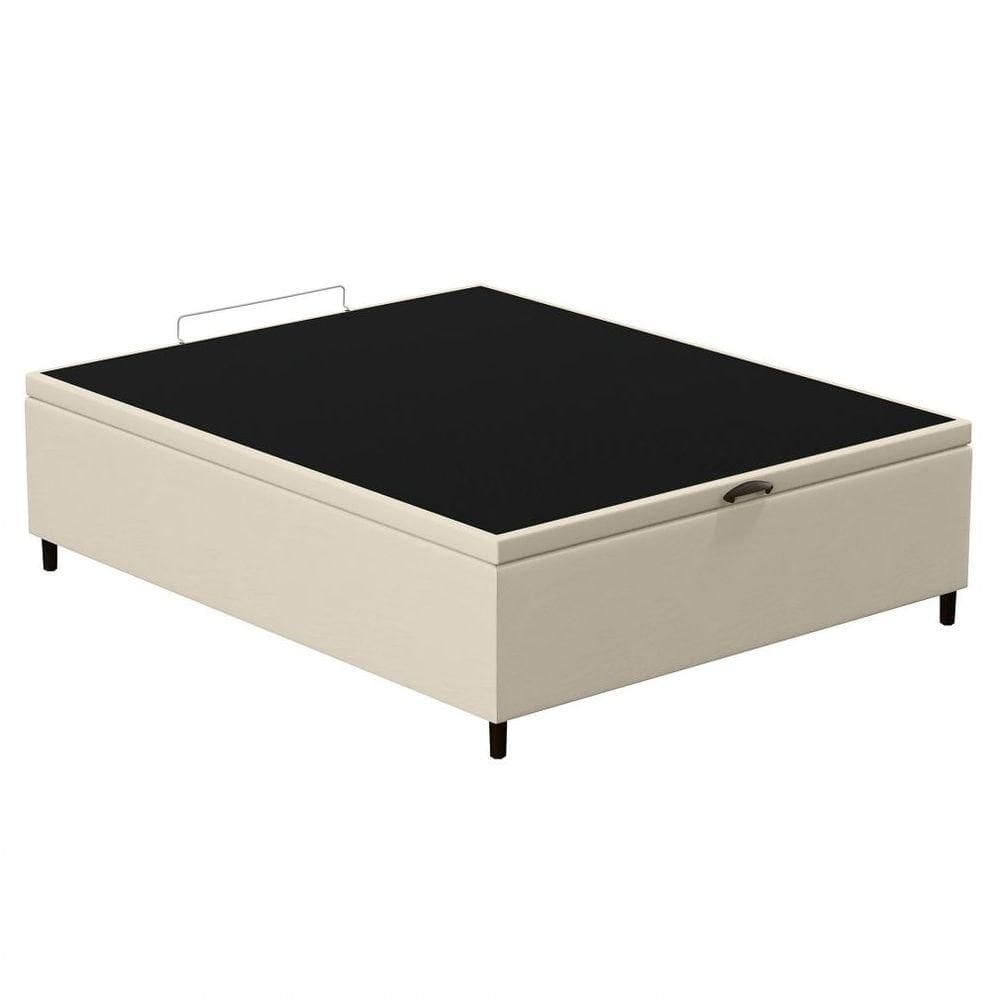 Base Para Cama Box Baú Casal 138X188Cm Hit I02 Corano Bege - Mpozenato