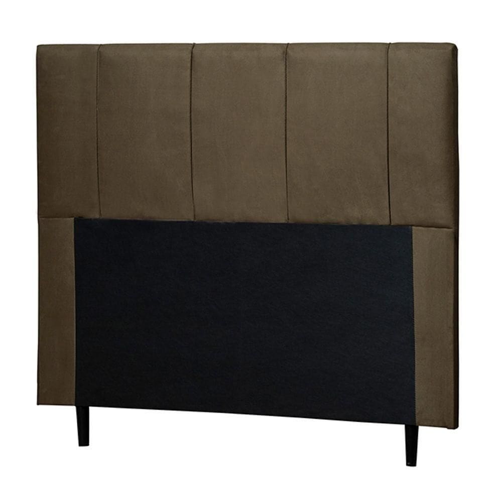 Cabeceira Cama Box Casal Queen Donna 160Cm Marrom