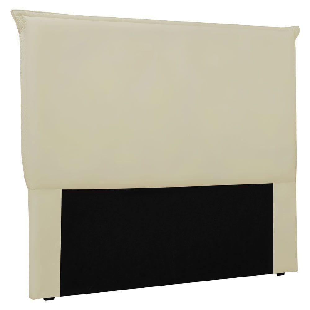Cabeceira Queen 1,60m Veneza Veludo Bege