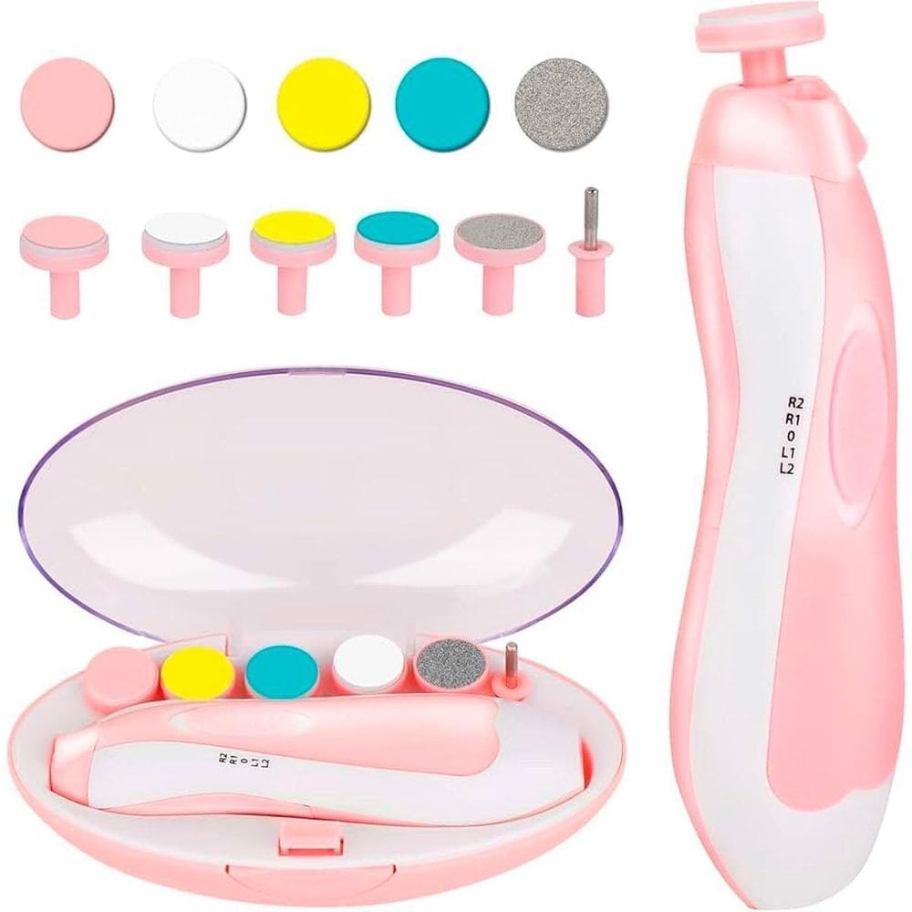 Kit Profissional De Lixas Unhas De Bebês Opções Coloridas