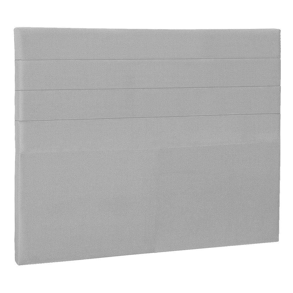 Cabeceira Solteiro Porto P04 90 Cm Suede Cinza