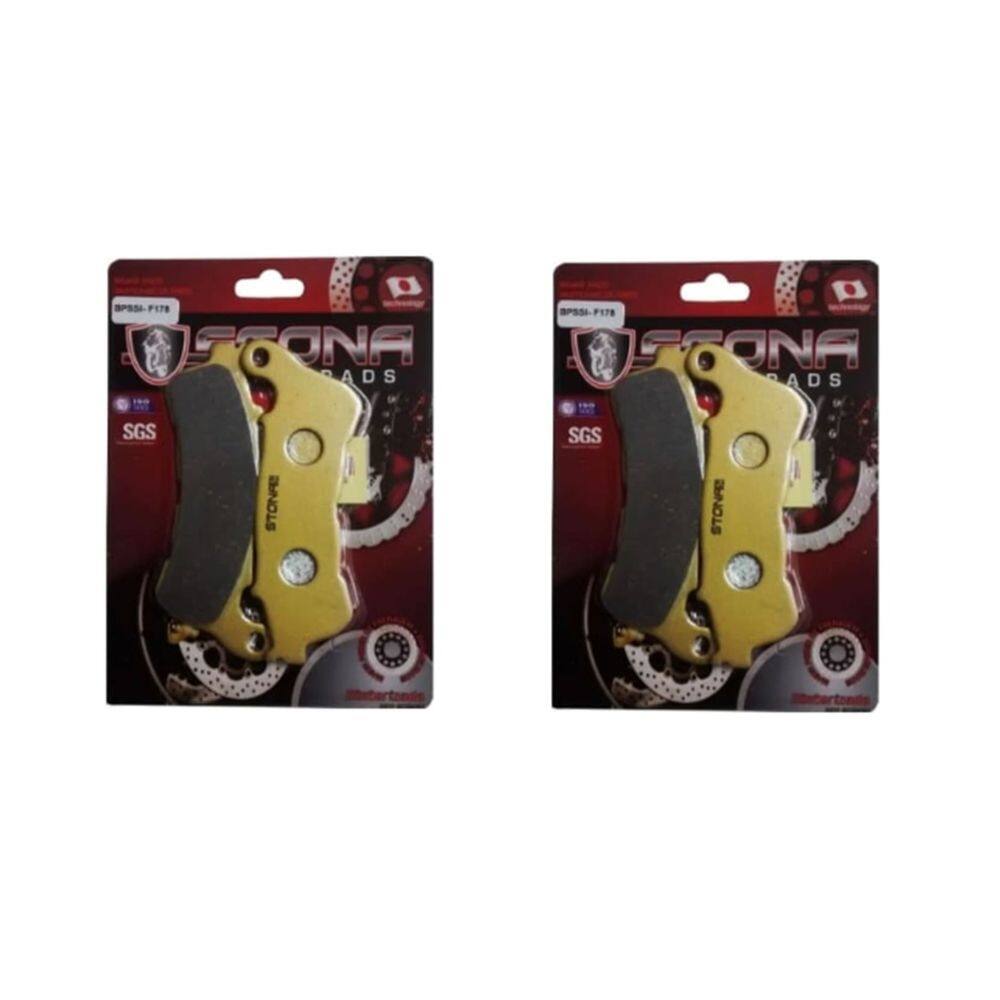 Kit pastilha freio diant CB1000R CB 1000R CB1000 C/ABS 2012