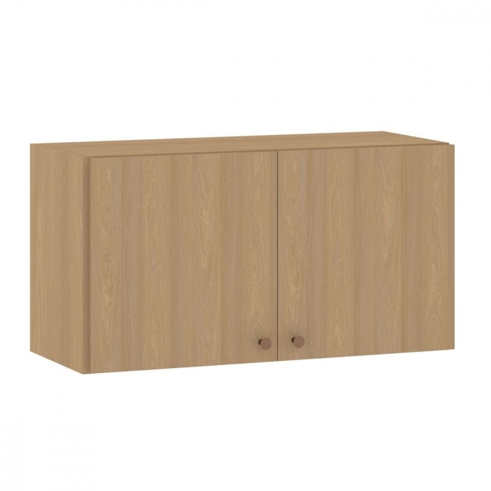 Armário Aéreo 2 Portas 80cm Para Geladeira Classic Luciane