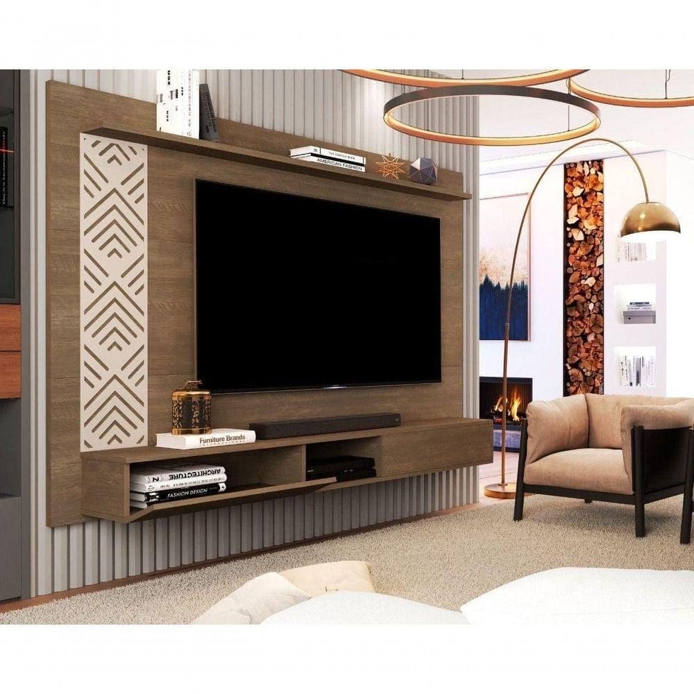 Painel Roma Castanho / Off - Cambel