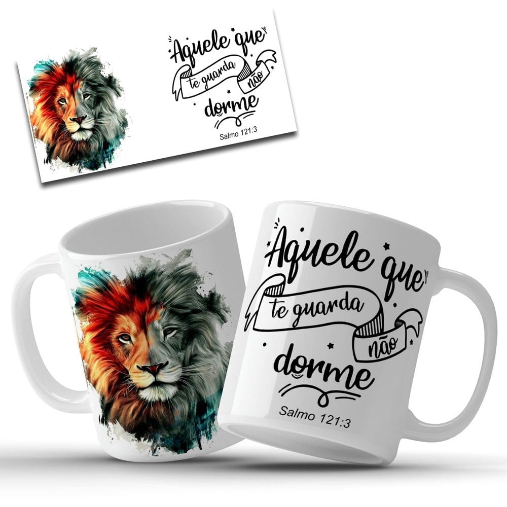 Caneca Personalizada Com Frase Evangélica Em Cerâmica