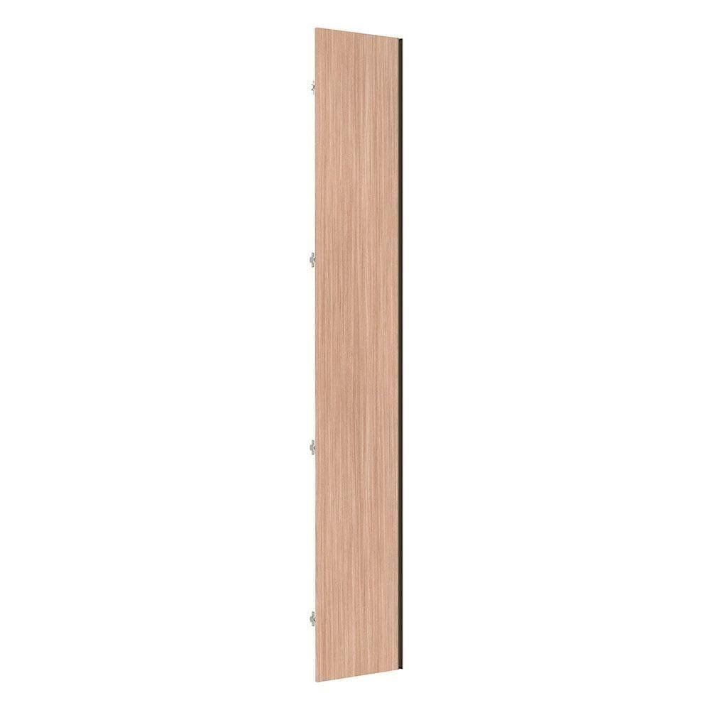 Porta Closet Para Roupeiro De Canto Reto Inox Cumaru