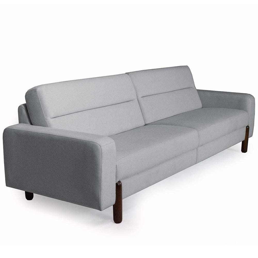 Sofá 03 Lugares Marvin 210 Cm Cinza D-315