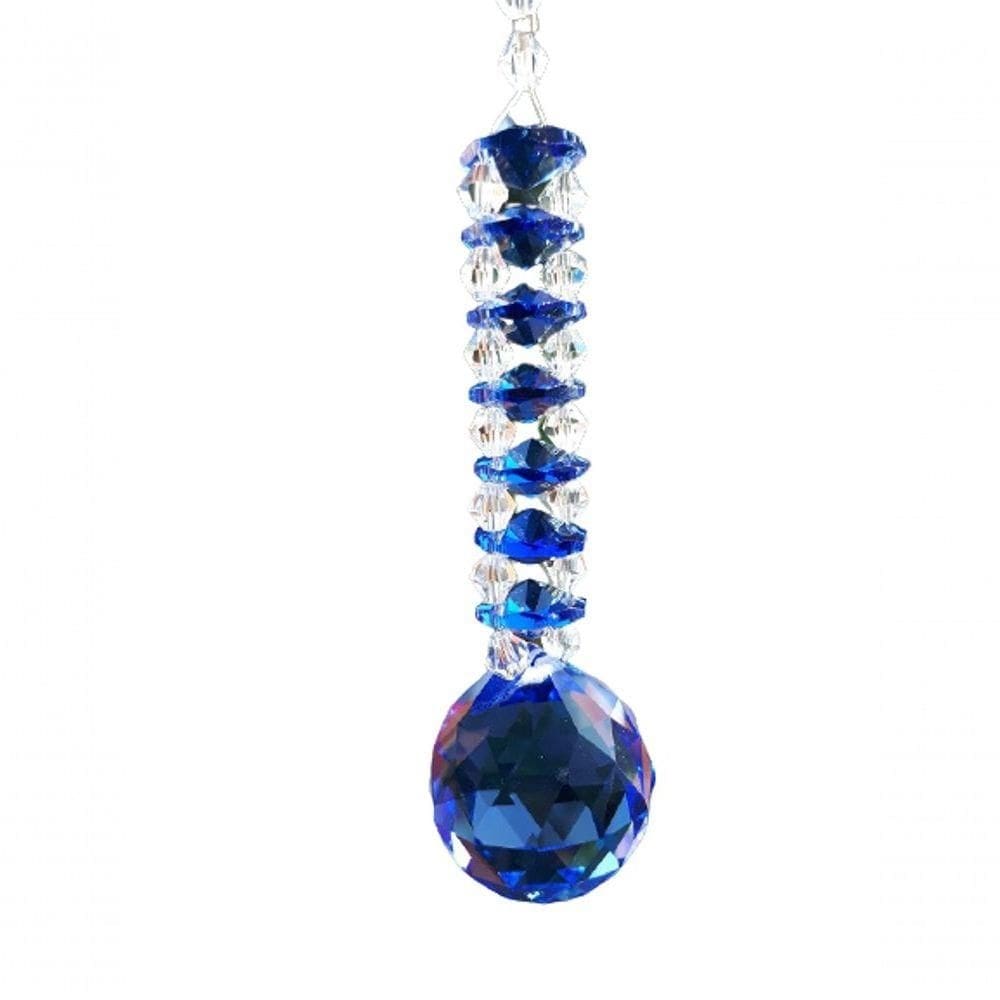 Cristal Suncatcher -feng Shui - Azul
