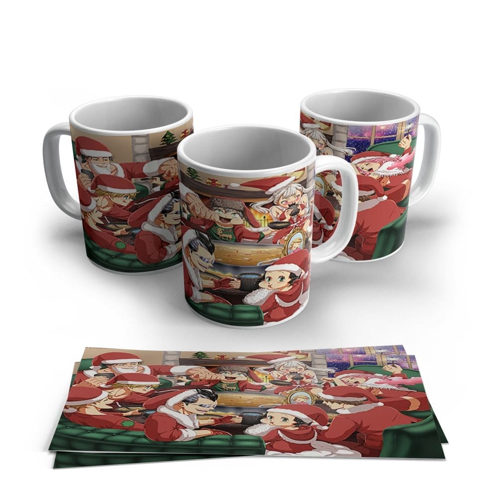 Caneca de Porcela Anime Black Cover Modelo 36