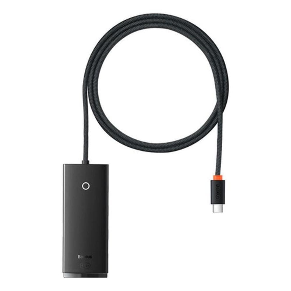 Adaptador Hub Baseus Tipo-C + 4 Portas Usb Cabo De 1 Metro