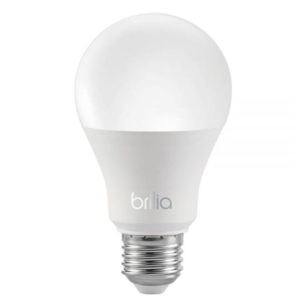Lâmpada LED Bulbo Dimerizável 9W Bivolt 2200K Âmbar E27 Brilia