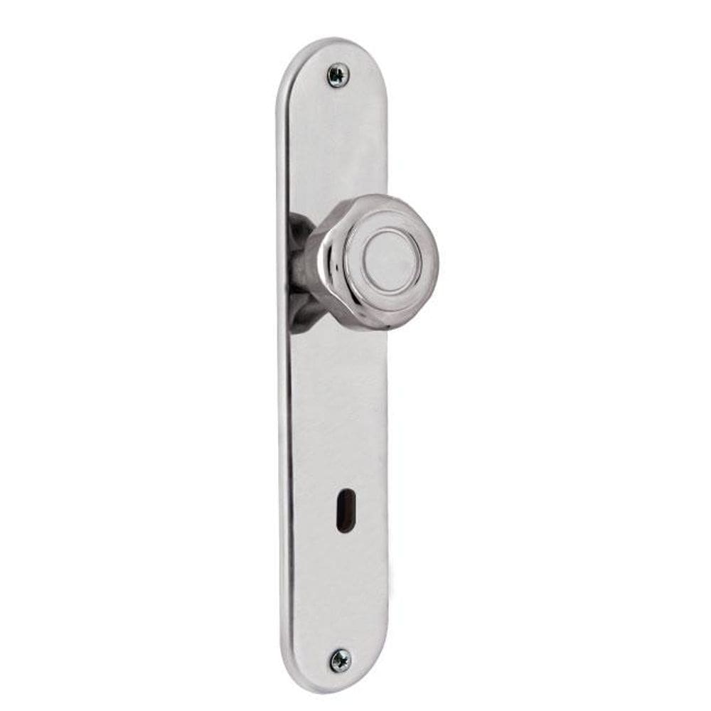 fechadura interna inox premium bola 40mm polido alianca