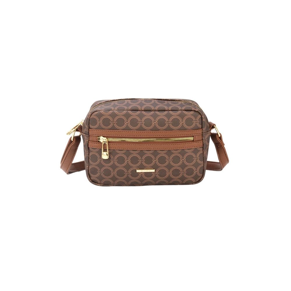 Bolsa Gash Transversal Café Monograma Bg72612