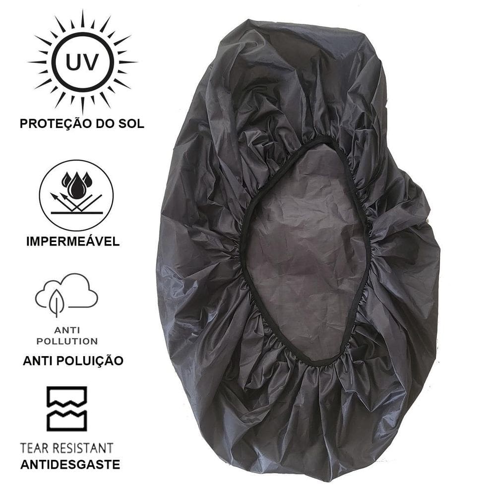 Capa Protetora Impermeável Para Mochila Dos 55 Aos 75L