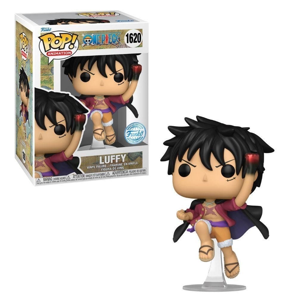 Boneco Funko Pop One Piece - Luffy Uppercut Glow