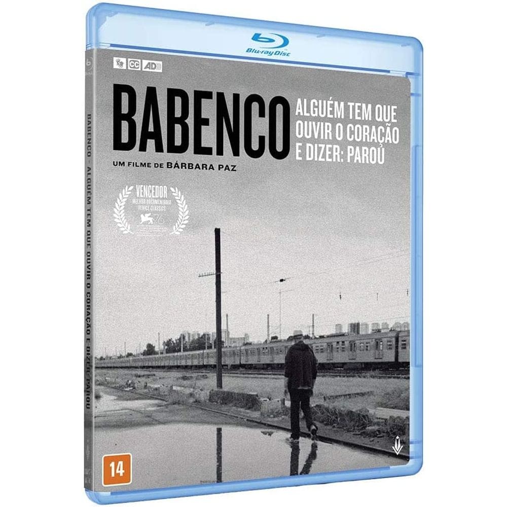 Blu-Ray Babenco Alguém Tem Que Ouvir O Coração e Dizer: Parou
