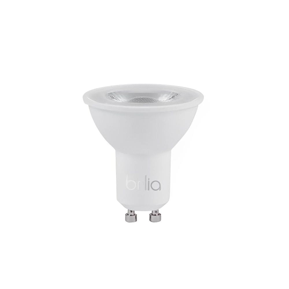 Lâmpada LED MR16 Dicroica GU10 4,8W Bivolt 2700K Quente Brilia