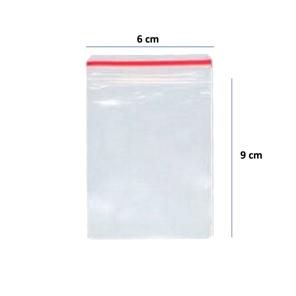 Saco Transparente 6x9 Abre fecha Saquinho Sacola Plástico Fecho Zip 500 Unidades.