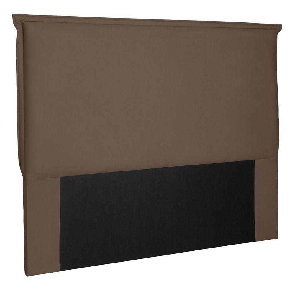Cabeceira Estofada Box Casal King Size 195cm Caramelo