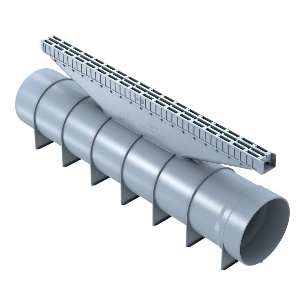 Ralo Canal 30x500x1950mm O110 Odem Cinza
