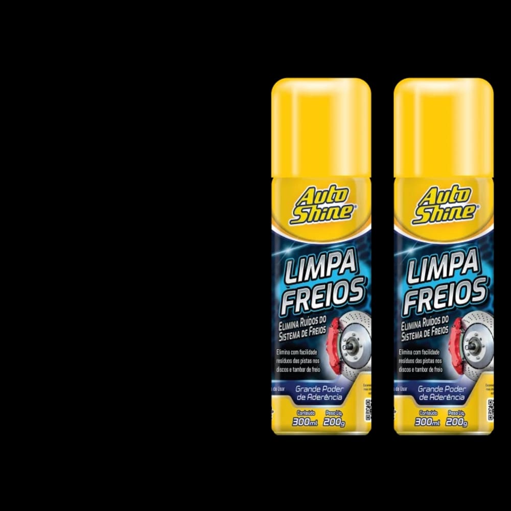 Kit Com 2 Limpa Freios Embreagens Alto Poder Limpeza