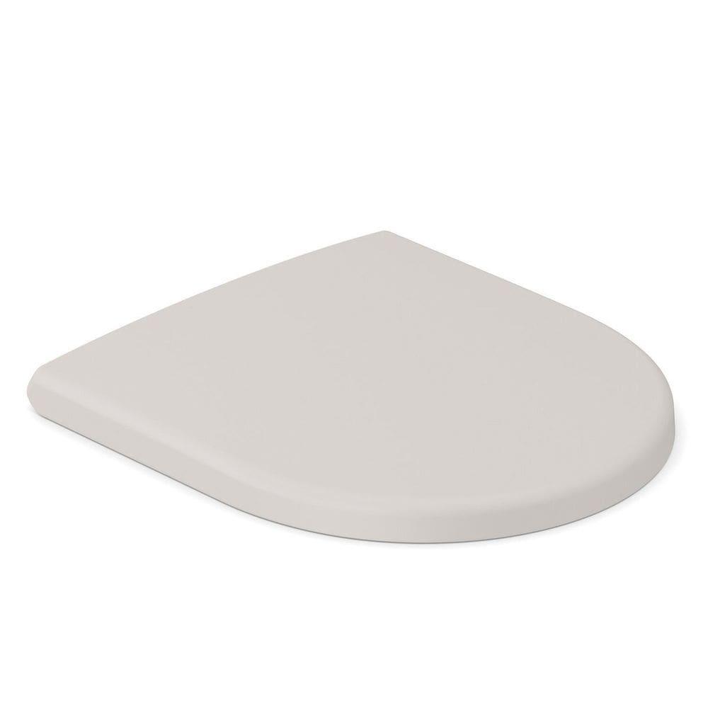 Assento único Termofixo Soft Close Smart/slim Celite Bege