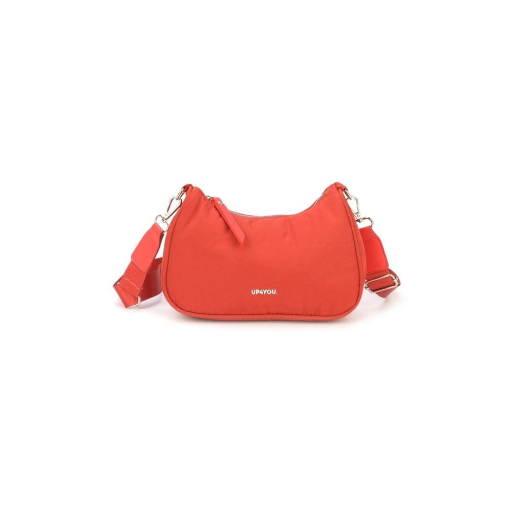 Bolsa Up4You Meia Lua Nylon Feminina Bu78724 - Laranja